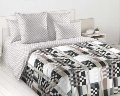 Постельное белье Эрнесто 1 Перкаль бежевый